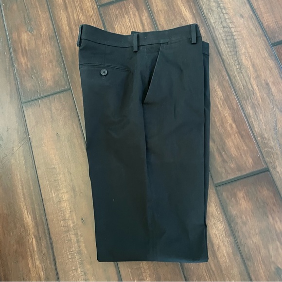 Express Black Slim Stretch Easy Care Dress Pants - Picture 7 of 9